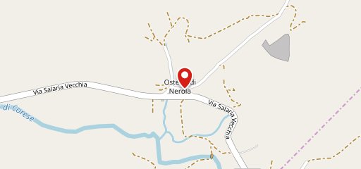 Trattoria Rocchetto Nerola sulla mappa