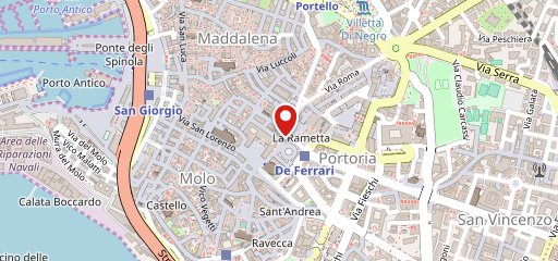 Trattoria Rosmarino sur la carte