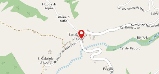 Trattoria San Gabriele sulla mappa