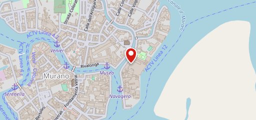 Murano Trattoria Valmarana sulla mappa