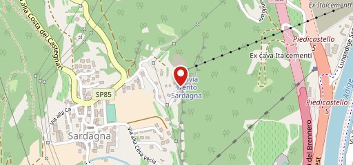 Bistrot Ristorante Trento Alta sulla mappa