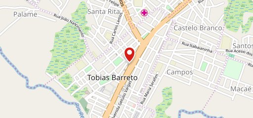 Tri Delícias Café no mapa