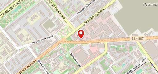 Три Оленя на Московском шоссе sur la carte