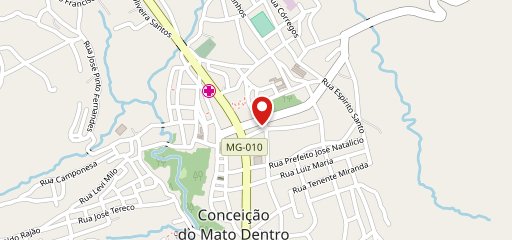 Tribbu Açaí Conceição do Mato Dentro no mapa