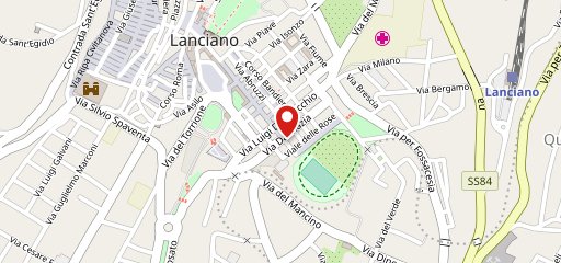 Trieste Pizza Lanciano sulla mappa