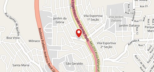 Padaria Santo Grano no mapa