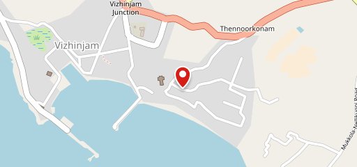 Trivandrum on map