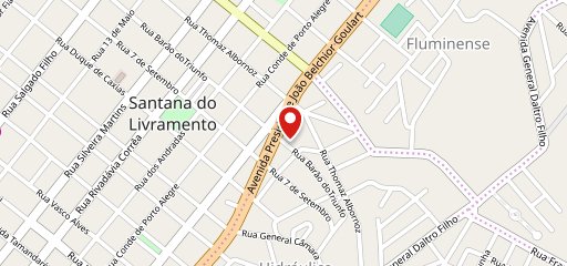 Tropeiro choperia no mapa