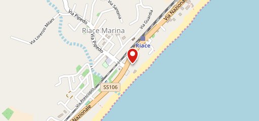 Tropical bar Riace Marina sulla mappa