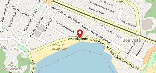 Tubarão da Praia no mapa