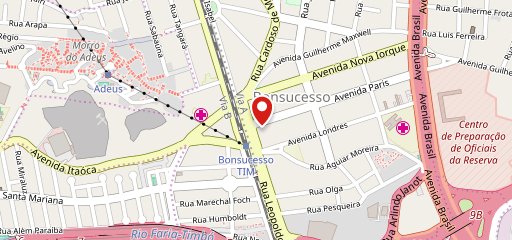 Tutti lanches no mapa