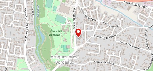 Tutti Pizza Artigues-près-Bordeaux sur la carte