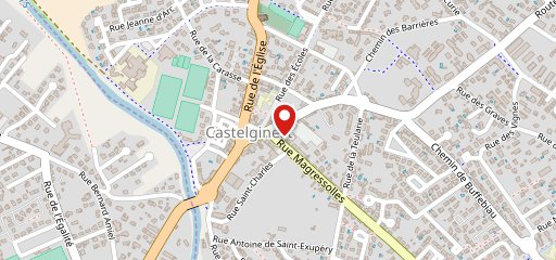 Tutti Pizza Castelginest sur la carte