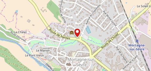 Tutti Pizza Mortagne-sur-Sèvre sur la carte