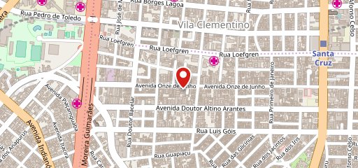 Tutti Pizza Pizzaria Vila Mariana Delivery no mapa