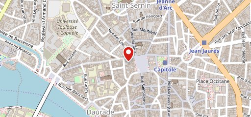 Restaurant Toulouse Capitole sur la carte