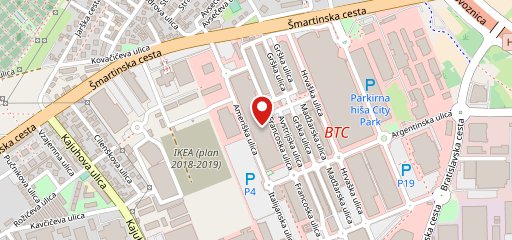 Tuttocapsule Ljubljana BTC sulla mappa