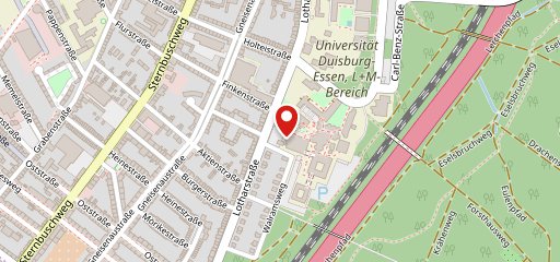 U-Café (LA) – Universität Duisburg-Essen sur la carte