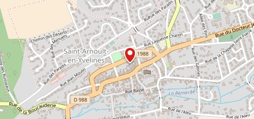 U Express Saint Arnoult EN Yvelines sur la carte