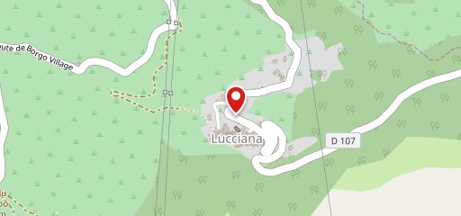 U Luccianincu Bar sur la carte