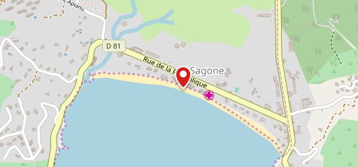 Restaurant U Mare sur la carte