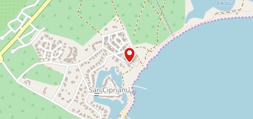 Restaurant U San Ciprianu Lecci sur la carte