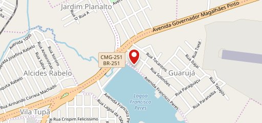 Uai Tchê Park - Churrascaria e Pizzaria em Montes Claros no mapa