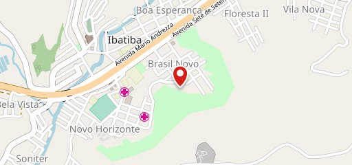 UB Lanches, Pizzaria e Pastelaria. no mapa