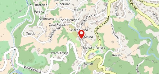 Ubregade benvenuti al sud sulla mappa