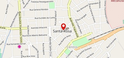 UBSS - União Beneficente dos Subtenentes e Sargentos de Santa Rosa no mapa