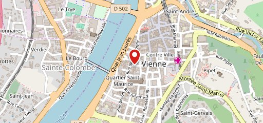 Restaurant Vienne 38 : Ucci Pizzeria sur la carte