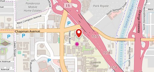 UCI Medical Center- Cafeteria on map