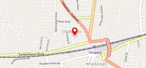 Udumalai Mess on map