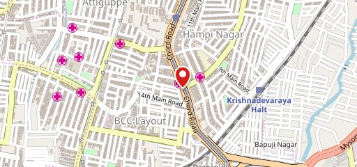 Udupi Brahmins Kitchen on map