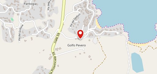 UMAMI Porto Cervo sur la carte