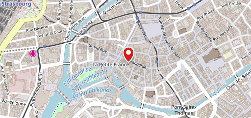 Un Cantalou à Strasbourg sur la carte