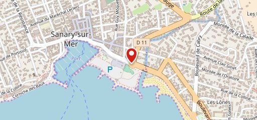 Un coin de - Hotel des Bains Sanary-sur-Mer sur la carte