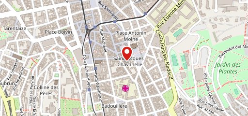 Restaurant Un Eléphant dans Un Jeu de Quilles sur la carte