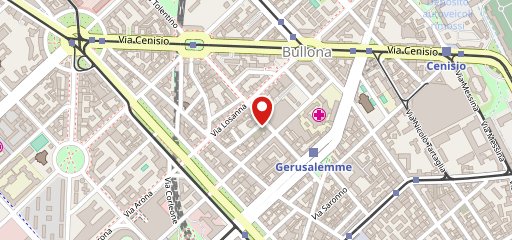 UNAHOTELS Scandinavia Milano sulla mappa