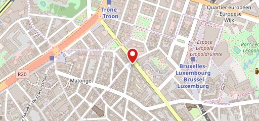 Uncle Richard’s Ixelles sur la carte