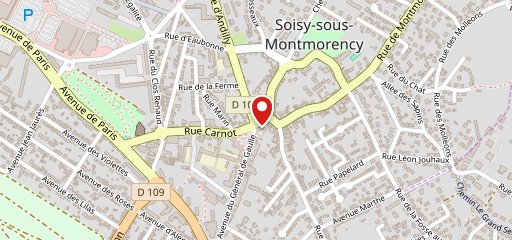 Univers Pizza Soisy/Montmorency sur la carte