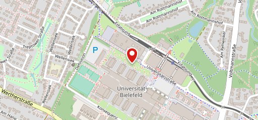 Universität Bielefeld - Mensa sur la carte