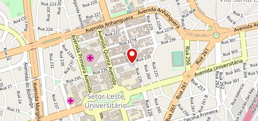 Jantinha universitária no mapa