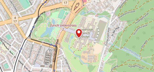 Senioren-Universität Zürich Irchel sulla mappa