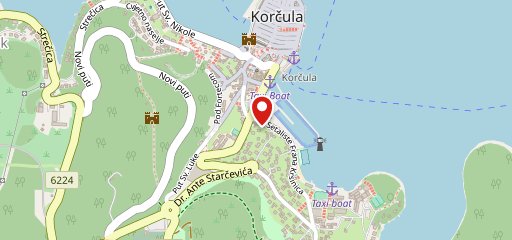 UO Millenium Korcula sulla mappa