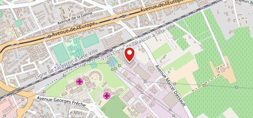 UrbanSoccer - Montpellier sur la carte