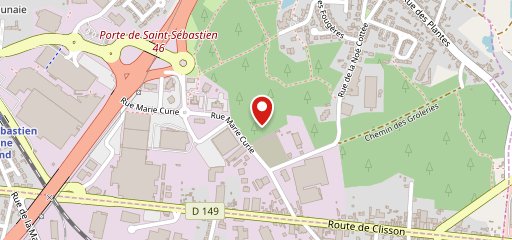 UrbanSoccer - Nantes St-Sébastien sur la carte