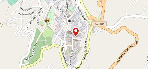 Osteria Urbino Km. 0 sulla mappa