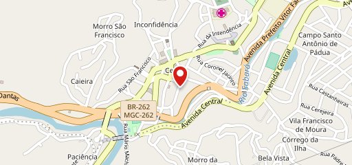 Us Burger no mapa