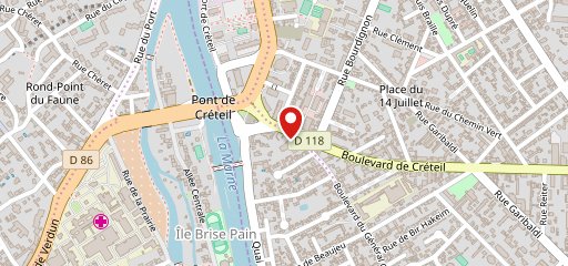 U's Canteen - Saint-Maur-des-Fossés sur la carte